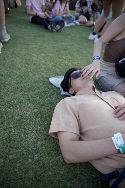 Relaxed Moments at Coachella 2024