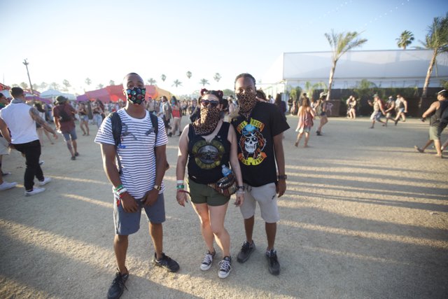 Three Friends Take Coachella by Storm