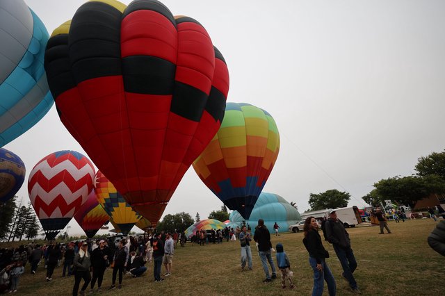 Colorful Giants Rise at Sonoma Balloon Classic