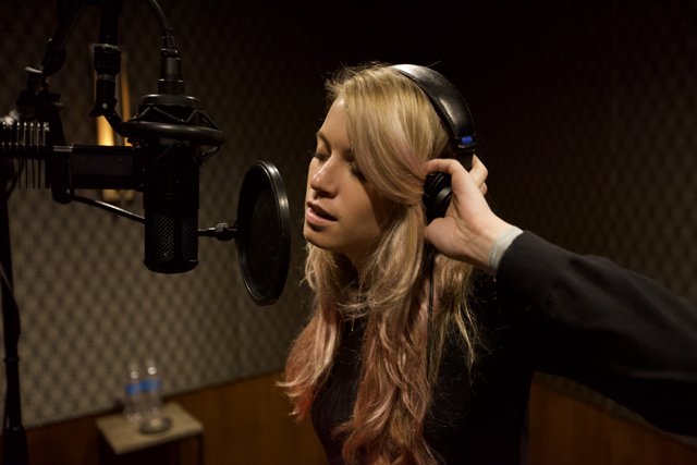 Recording with Anabel Englund