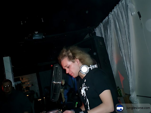 DJ Bryan H Performing with Headphones