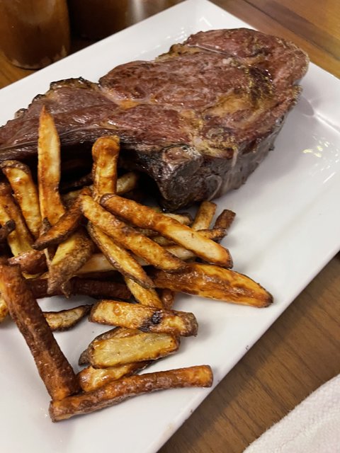 Savory Steak and Fries Delight