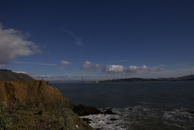 Atop Promontory: A Spectacular View of the Golden Gate Bridge