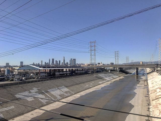 A Bird's Eye View of Los Angeles River