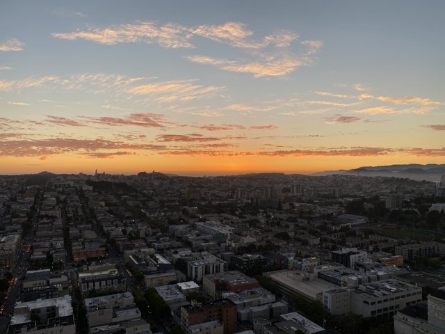 Overlooking the San Francisco Metropolis