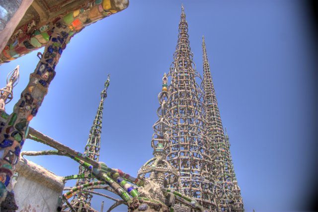 Colorful Spires of the City