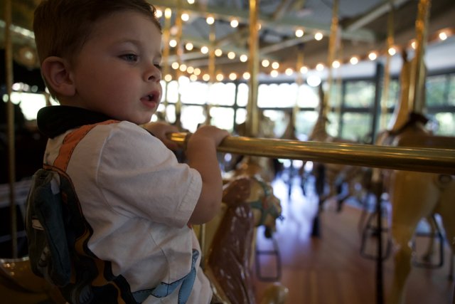 Captivated on the Carousel