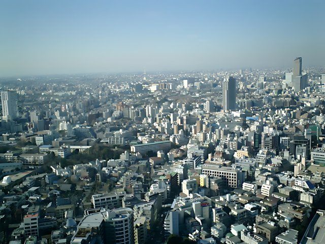 Aerial View of Tokyo's Beautiful Metropolis
