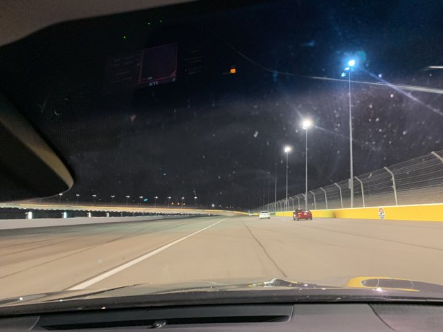 Nighttime Drive on the Vegas Freeway