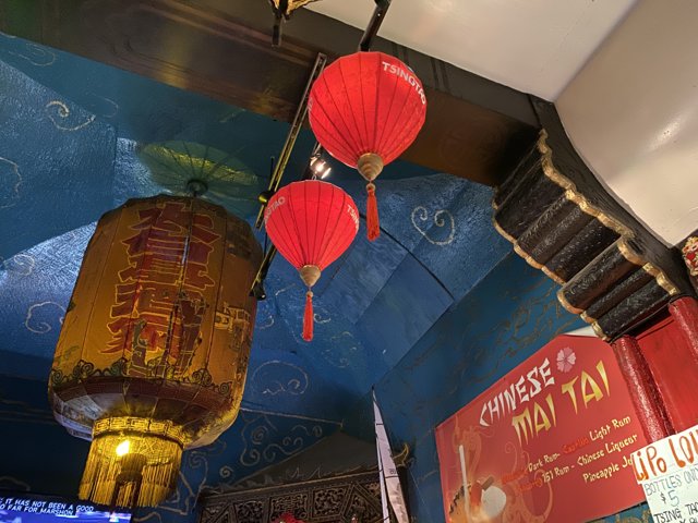 Illuminating Chinese Lantern at San Francisco