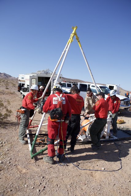 The Rescue Team at Work