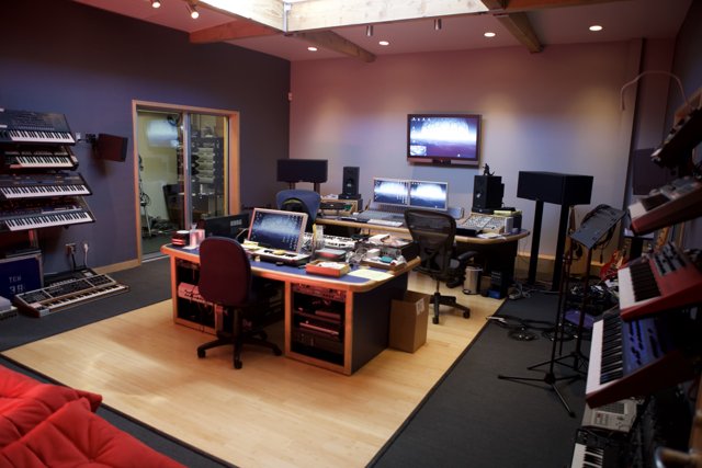 Inside the Crystal Method Studio