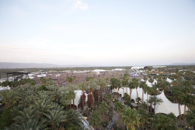 A Birds-Eye View of Coachella Festival