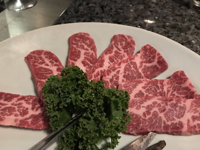 Steak and Greens