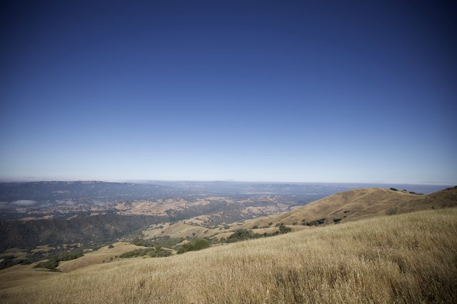 Golden Hills Sweep Toward the Bay from Mount Diablo