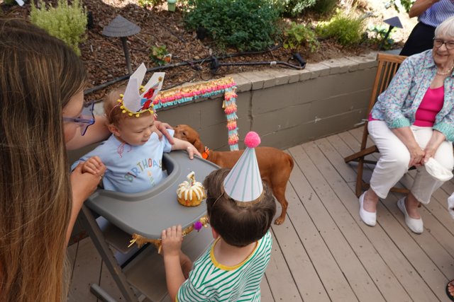 Celebrating the First with Sweetness and Smiles