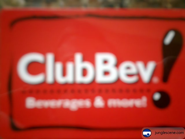 ClubBev's Iconic Red Sign