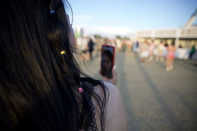 Urban Reflections: A Coachella Snapshot