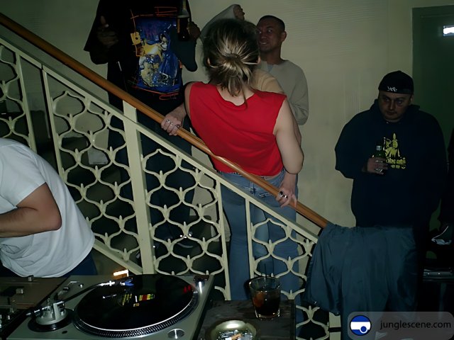 DJ Set on the Stairway
