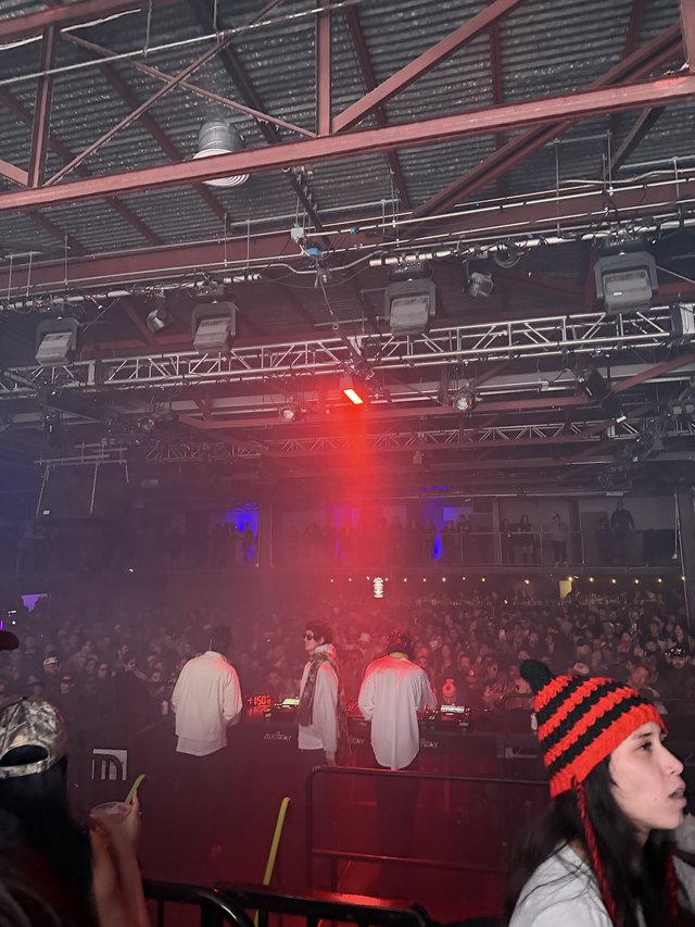 Electronic Music Performance at Indoor Venue Event