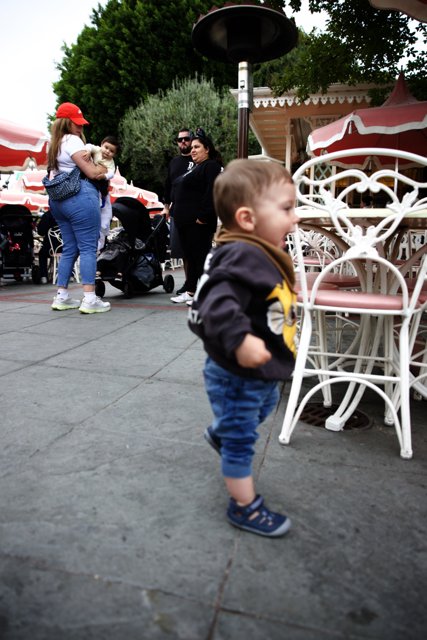 Baby's First Steps at Disneyland