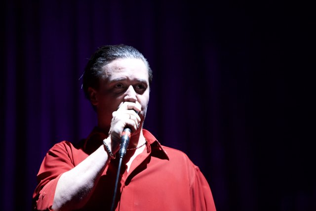 Mike Patton Belting Out Tunes on Stage