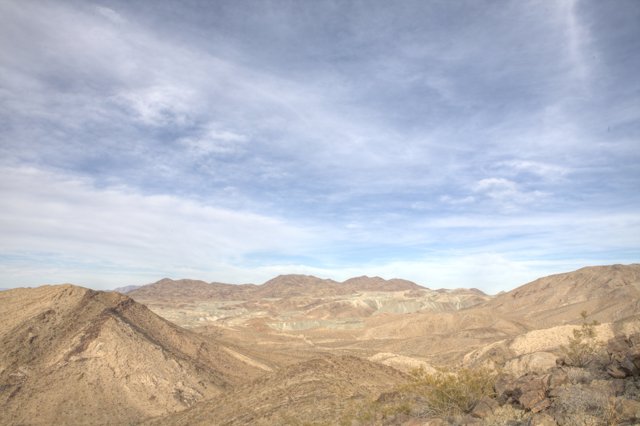 A Stunning View of the Desert Plateau