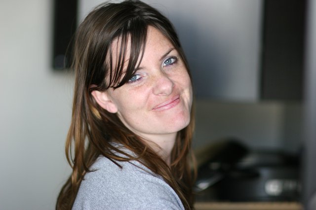 Candid Portrait of a Woman with a Warm Smile