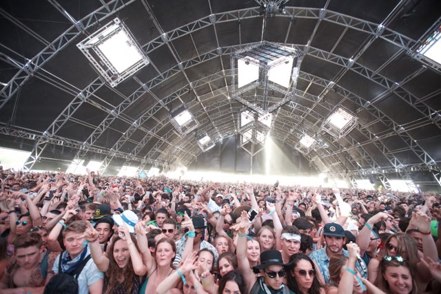 Concert Crowd at Coachella 2016