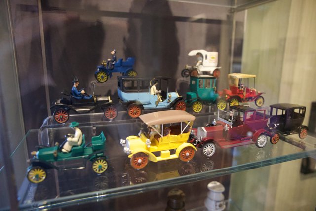 Whimsical Wheels: An Array of Toy Cars at the Walt Disney Family Museum