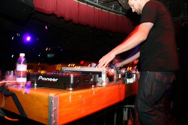 Nightclub Performance by a Skilled DJ