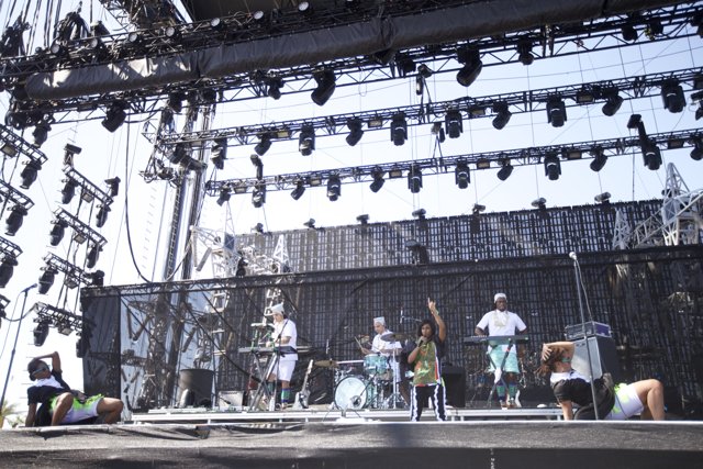 Santigold Rocks the Stage at Coachella 2012