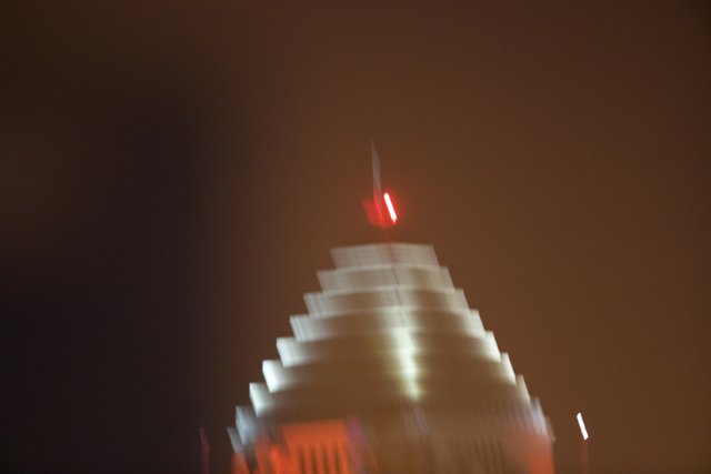 Illuminated Skyscraper