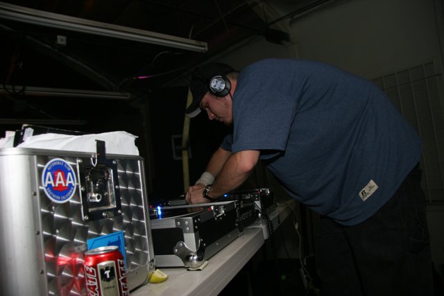 The Deejay in the Factory