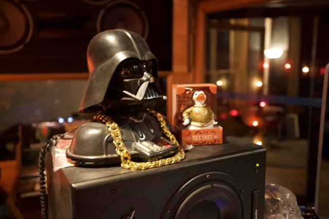 Darth Vader Hits the Studio