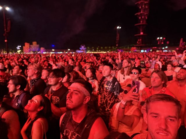 Electric Vibes Under the Night Sky