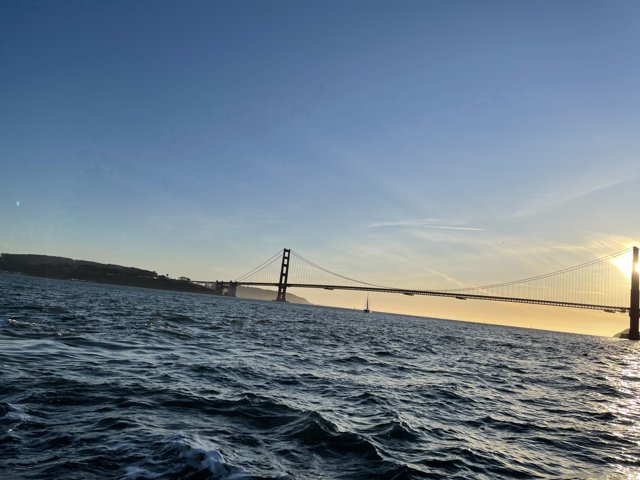 Golden Sunrise over the Bay Bridge