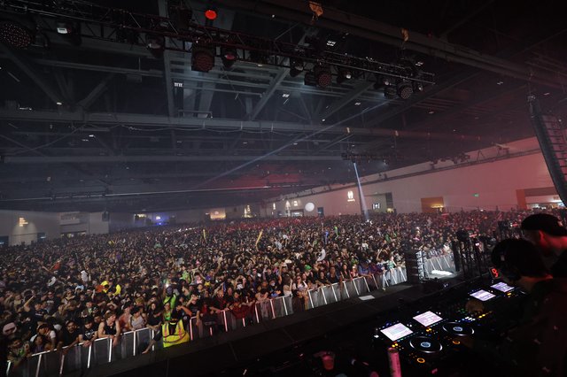 Massive Indoor EDM Festival Crowd Erupts at Wobbleland