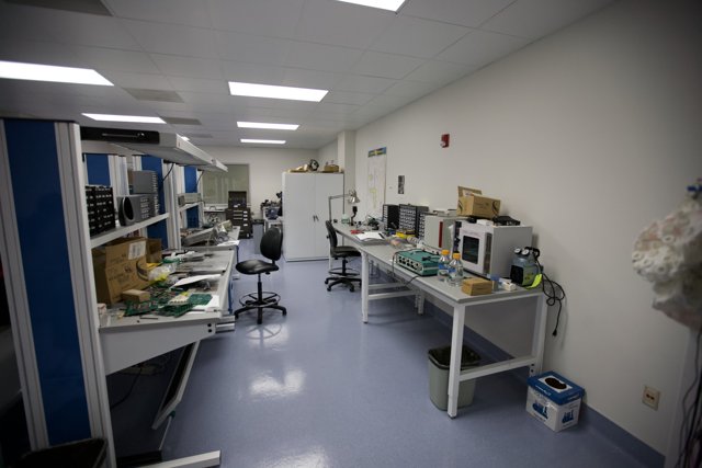 High-Tech Laboratory with State-of-the-Art Equipment