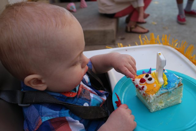 Baby's First Birthday Cake
