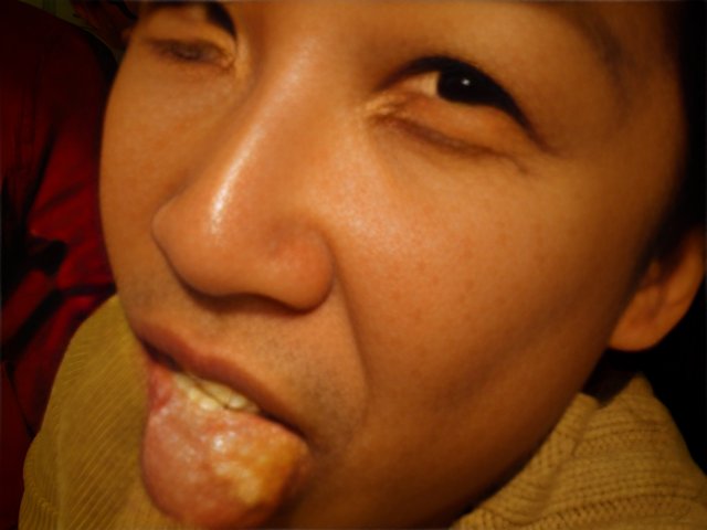 Snack Time with a Nose Ring