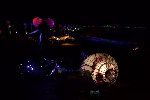 Illuminated Shell Sphere