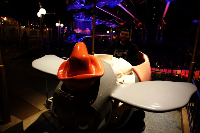 Magical Dumbo Ride at Disneyland
