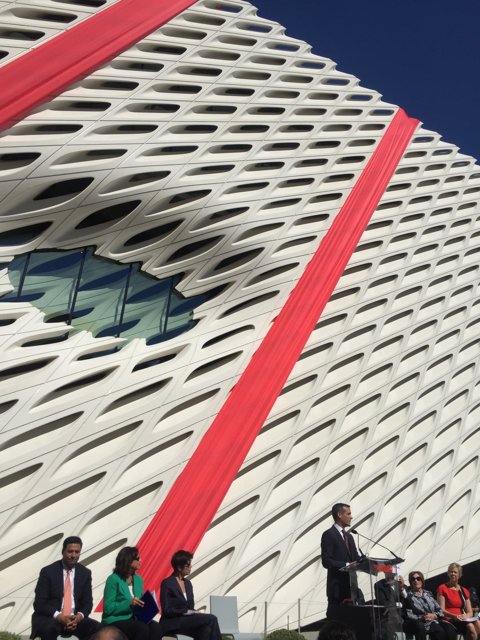 Inauguration Ceremony of The Broad Building