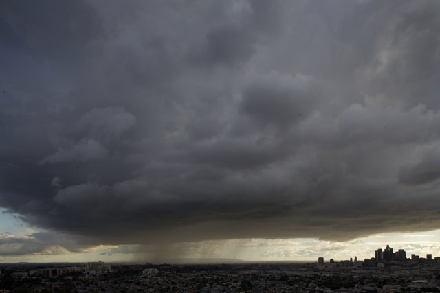 Storm Clouds Over San Francisco