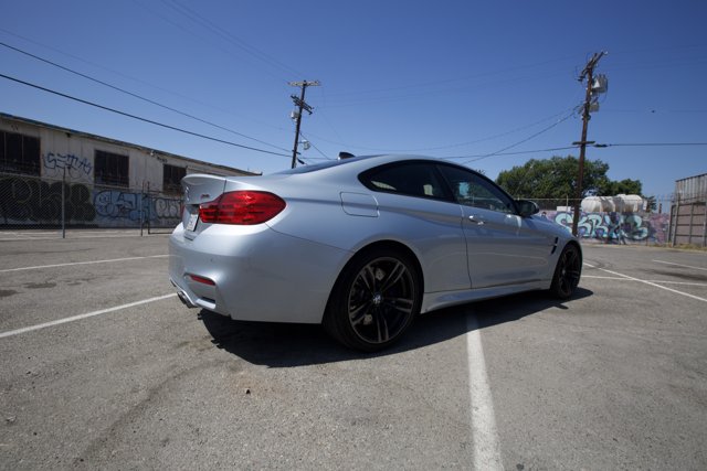 BMW M4 Coupe in a Parking Lot