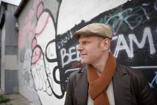 Graffiti Portrait at Berlin Wall Memorial