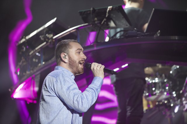 Sam Smith Belts Out Hit Songs at Coachella Music Festival