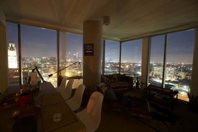 City Nights in the Penthouse