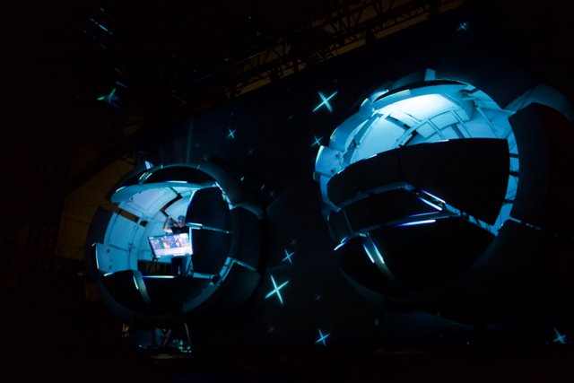 Illuminated Planetarium Spheres
